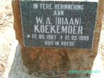 KOEKEMOER W.A. 1967-1999