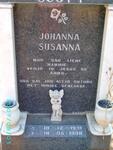 SCOTT Johanna Susanna 1931-1998