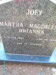 GAIGHER Martha Magdalena Johanna 1941-1998