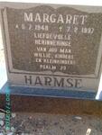 HARMSE Margaret 1948-1997