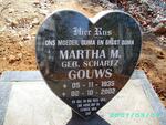 GOUWS Martha M. nee SCHARTZ 1935-2002
