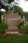 LEONARD Lynette 1967-1985