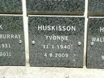 HUSKISSON Yvonne 1940-2009
