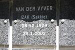 VYVER Izak, van der 1929-2002