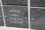 KOTZE Sarel 1950-2009