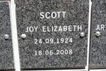 SCOTT Joy Elizabeth 1924-2008