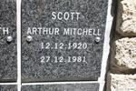 SCOTT Arthur Mitchell 1920-1981