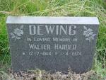 DEWING Walter Harold 1914-1974