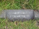 DUNBAR Harriet Clarke -1964