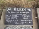 KLEIN Wilfred 1913-1969& Lilly Bertha SMITH 1912-1962