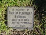 LOTTERING Cornelia Petronella 1886-1964