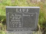 LUFF Daphne Loveday 1931-1992