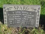 SPARG George William 1895-1963 & Grace Jane 1896-1983