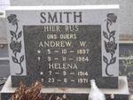 SMITH Andrew W. 1897-1984 & Helena 1914-1971
