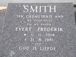 SMITH Evert Frederik 1914-1981