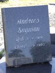 SNYMAN Andries 1919-1980