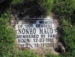 SOMI Nonho Maud 1918-2006
