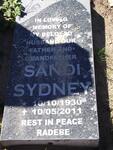 SONTUMDU Sandi Sydney 1930-2011