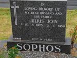 SOPHOS Julius John 1925-1989