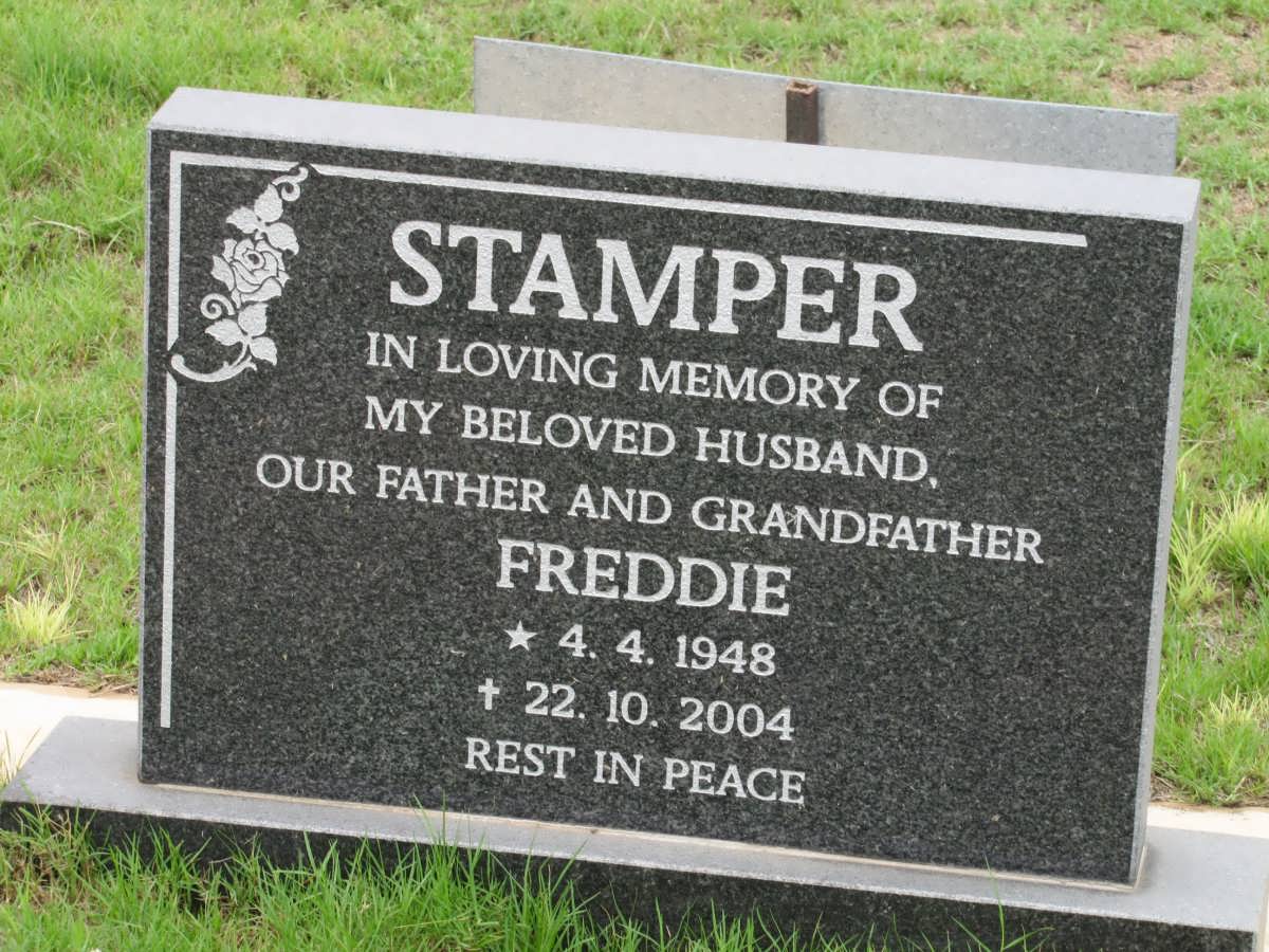 STAMPER Freddie 1948-2004