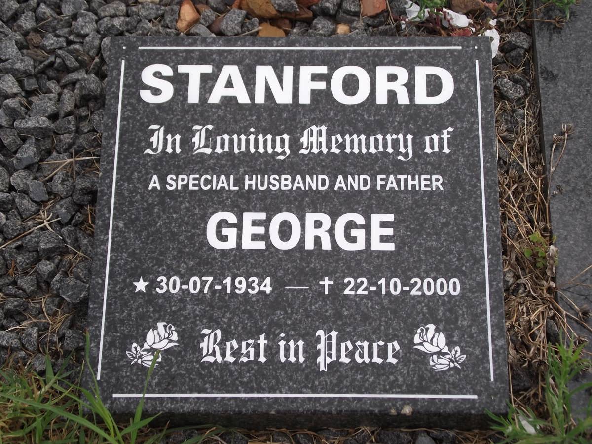 STANFORD George 1934-2000