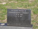 STARKEY Charles George 1899-1971