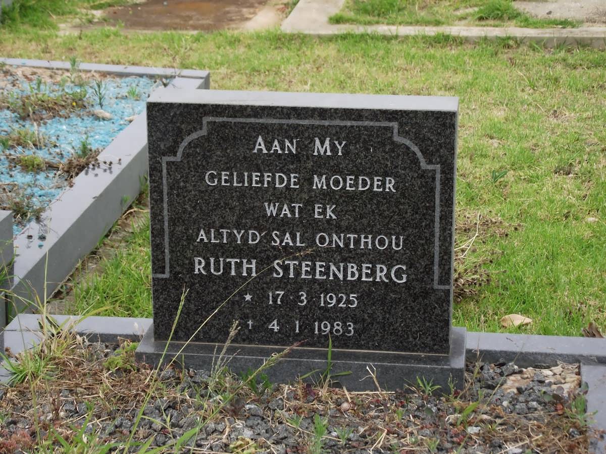 STEENBERG Ruth 1925-1983
