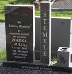 STEMELE Zoleka Julia 1983-2007
