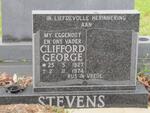 STEVENS Clifford George 1927-1974