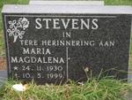 STEVENS Maria Magdalena 1930-1999