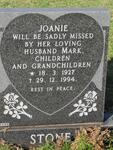 STONE Joanie 1927-1994