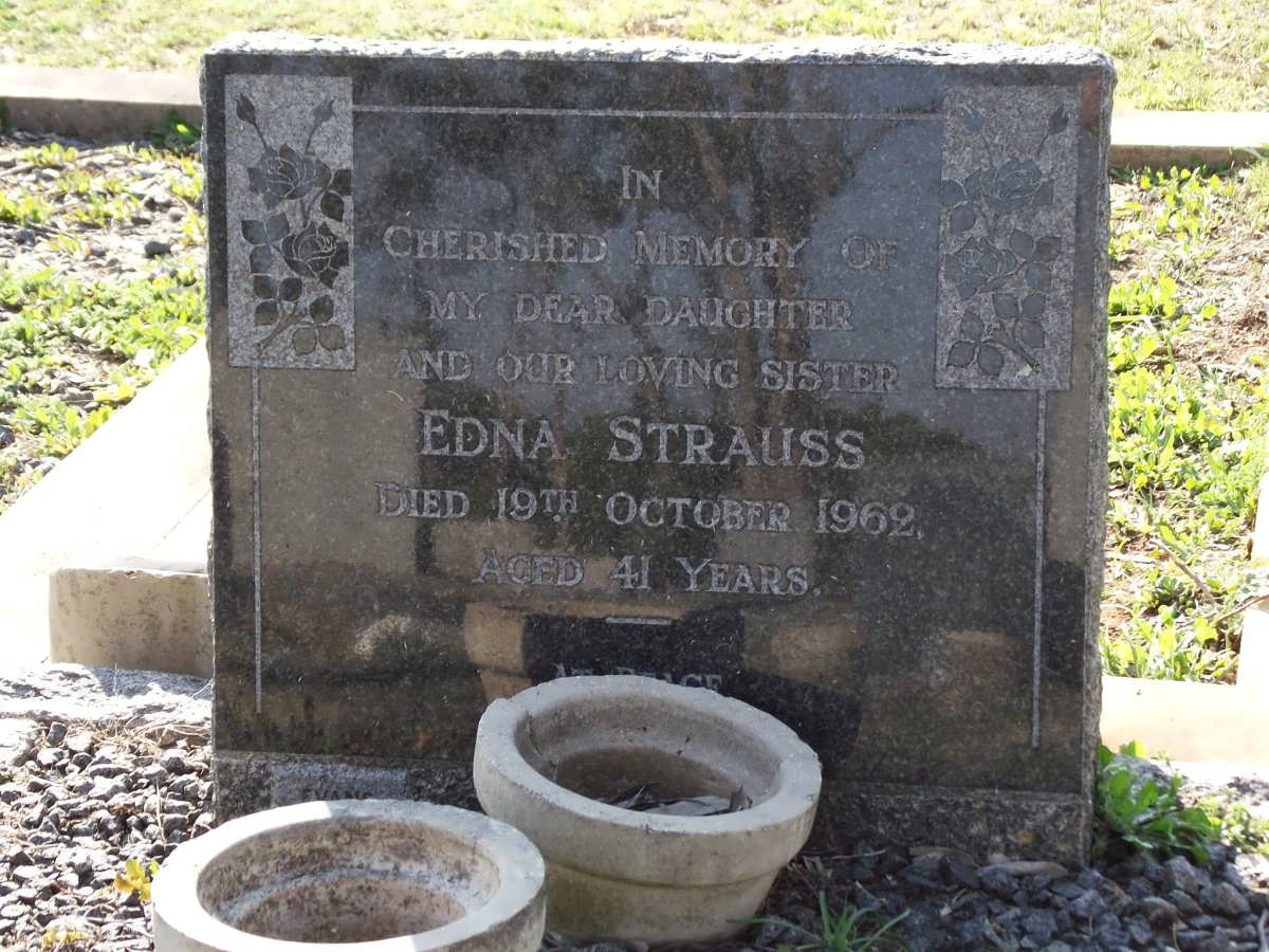 STRAUSS Edna -1962