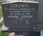 STRUWIG Susanna Cathrina nee HAGGARD 1916-1979