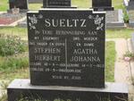SUELTZ Stephen Herbert 1921-1982 & Agatha Johanna 1923-2010