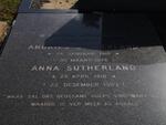 SUTHERLAND Andries 1910-1976 & Anna 1918-1993