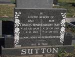 SUTTON Charles Henry 1904-1973 & Dorothy May 1910-1972