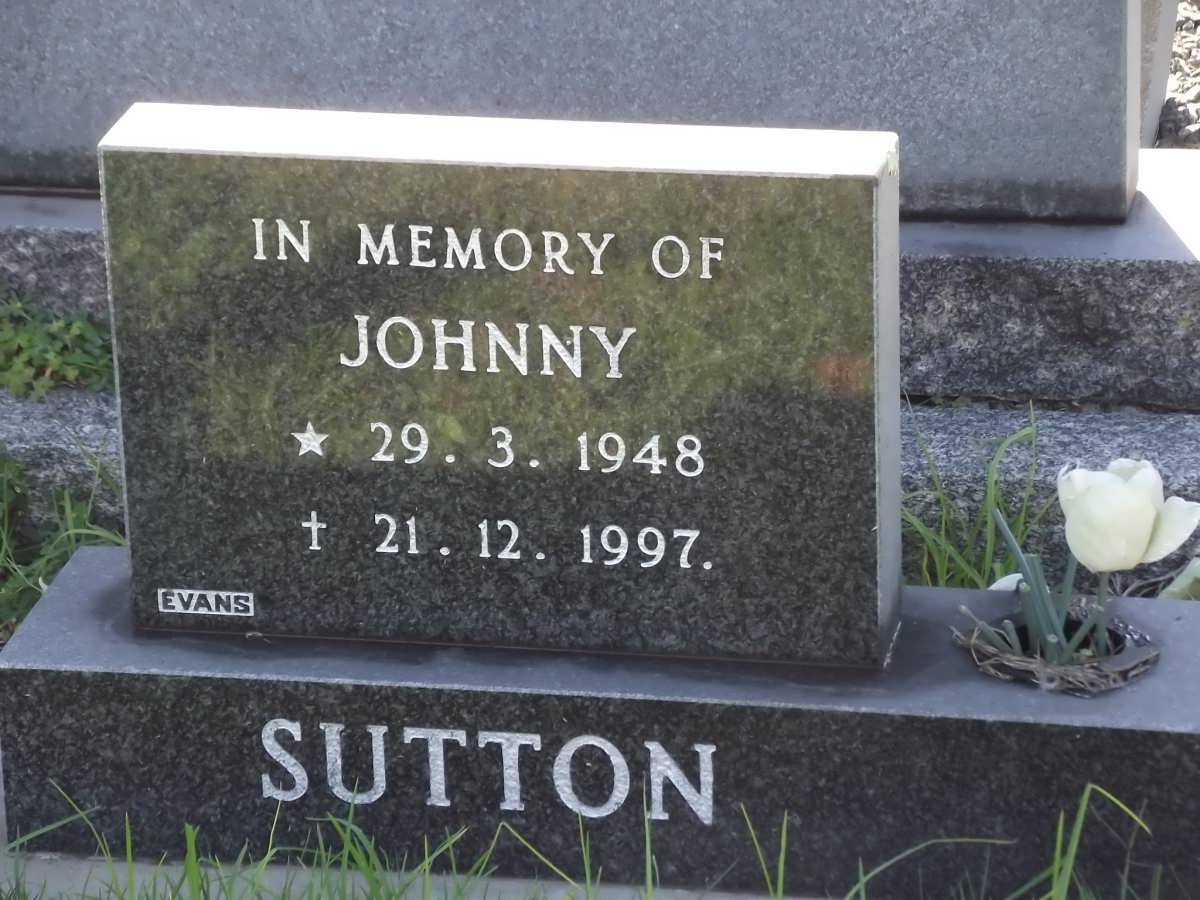 SUTTON Johnny 1948-1997