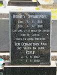 SWANEPOEL Rodney 1966-1968 :: MEEDING Roelf 1907-1980