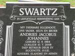 SWARTZ Andries Jacobus Johannes 1964-2008