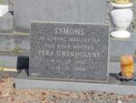 SYMONS Vera Gwendolyne 1903-1984