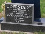 UDERSTADT Adolf Joachim Kurt 1929-2000