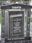 TABATA Kaya Douglas 1953-2008