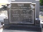 TAIT Charles Wesley 1921-1995 & Petronella Maria 1932-1995