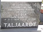 TALJAARDT Lydia nee KLEINHANS 1924-1982