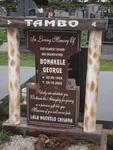 TAMBO Bonakele George 1924-2002