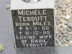 TEBBUTT Michele nee MILES 1958-1995
