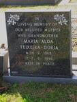 TEIXEIRA-DORIA Maria Alda 1918-1999