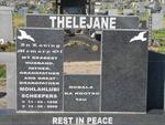 THELEJANE Mohlahlubi Scheepers 1938-2009
