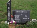 THERON Abraham Christoffel 1940-2005 & Magdalena 1942-