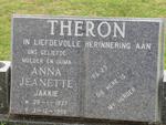 THERON Anna Jeanette 1937-1999